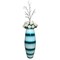 Uniquewise Tall Cylinder Bamboo Floor Vase Decorative Accent for Hotel Lobbies and Spa, Perfect Decor for Living Room or Hallway